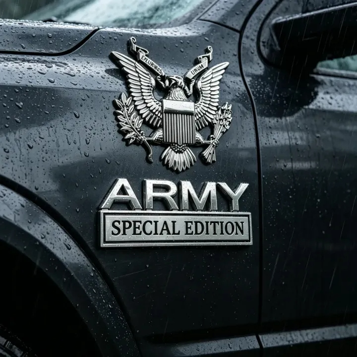 💥Flash Sale - Up To 49% Off ⏰U.S. Army Special Edition Eagle Chrome Metal Badge