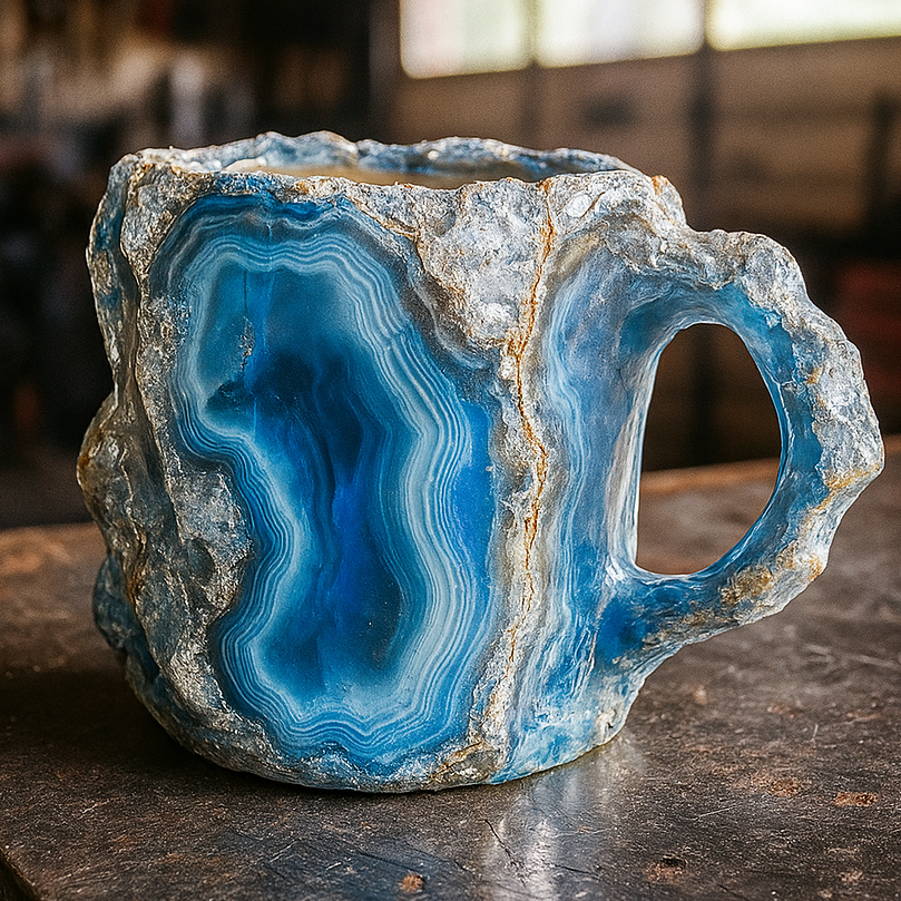 🏆Flash Sale 60% OFF - 💎Handmade Mineral Crystal Coffee Mugs