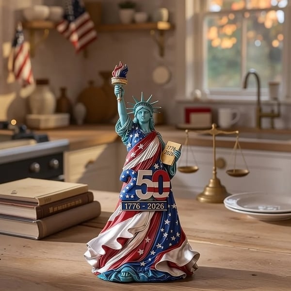 US 1776–2026 Liberty Statue🗽 Celebrate 250 Years of Freedom in Bold American Style 🔥
