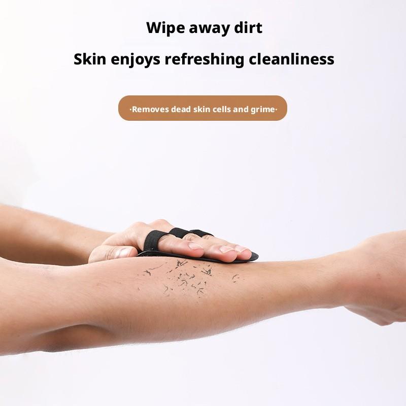Exfoliating Bath Mitt, Body Exfoliating, Round Cake Scrubber, Bath Scrubber For Body, Pain-Free Mud Removal, Home Use, Women's Dedicated Bathing Tool, Shower Essential