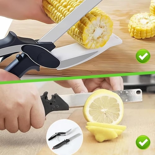 2 in 1 kitchen scissors