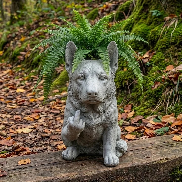 Funny French Bulldog Planter – Your Plants Just Got Attitude 🌿🐶