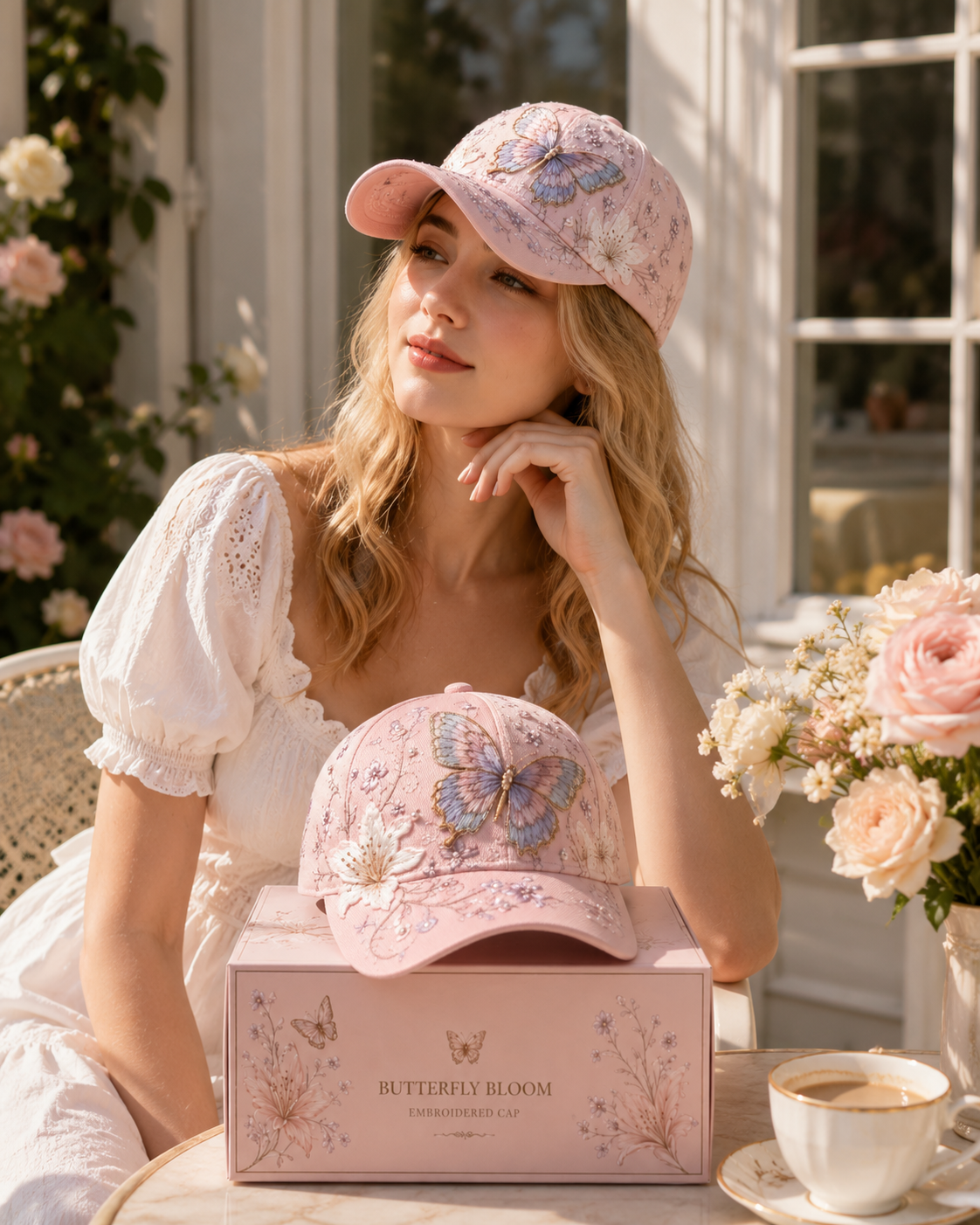 🦋 METAMORPHOSIS BUTTERFLY CAP | A CELEBRATION OF STRENGTH & FEMININE GROWTH