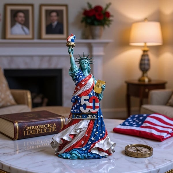US 1776–2026 Liberty Statue🗽 Celebrate 250 Years of Freedom in Bold American Style 🔥