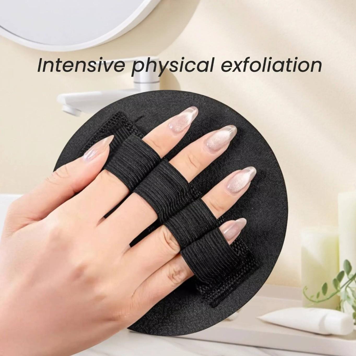 Exfoliating Bath Mitt, Body Exfoliating, Round Cake Scrubber, Bath Scrubber For Body, Pain-Free Mud Removal, Home Use, Women's Dedicated Bathing Tool, Shower Essential