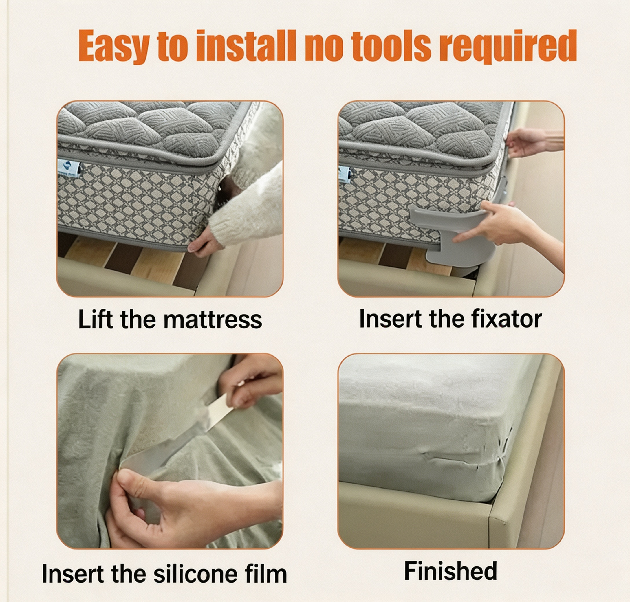 🛌Heavy Duty Bed Sheet Clips