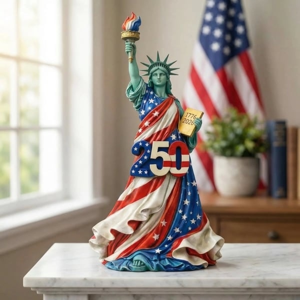 US 1776–2026 Liberty Statue🗽 Celebrate 250 Years of Freedom in Bold American Style 🔥