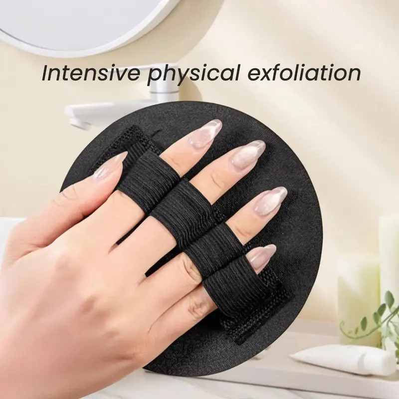 Exfoliating round bath