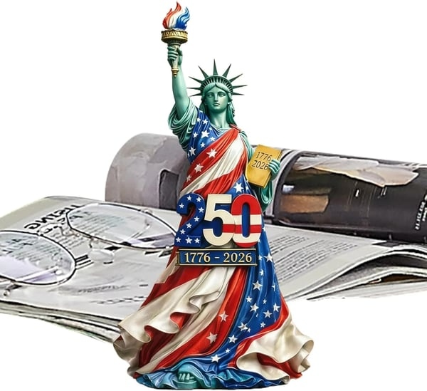 US 1776–2026 Liberty Statue🗽 Celebrate 250 Years of Freedom in Bold American Style 🔥