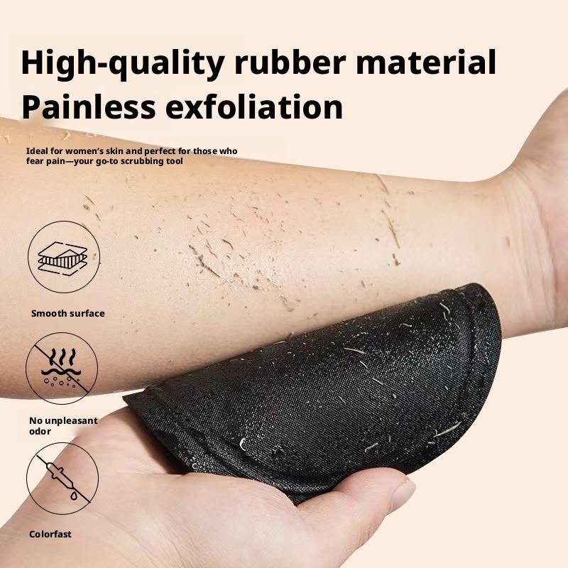 Exfoliating Bath Mitt, Body Exfoliating, Round Cake Scrubber, Bath Scrubber For Body, Pain-Free Mud Removal, Home Use, Women's Dedicated Bathing Tool, Shower Essential