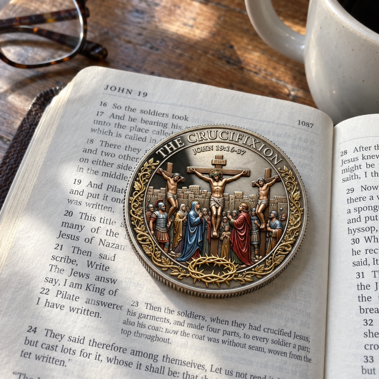 The Crucifixion of Jesus Christ Commemorative Coin