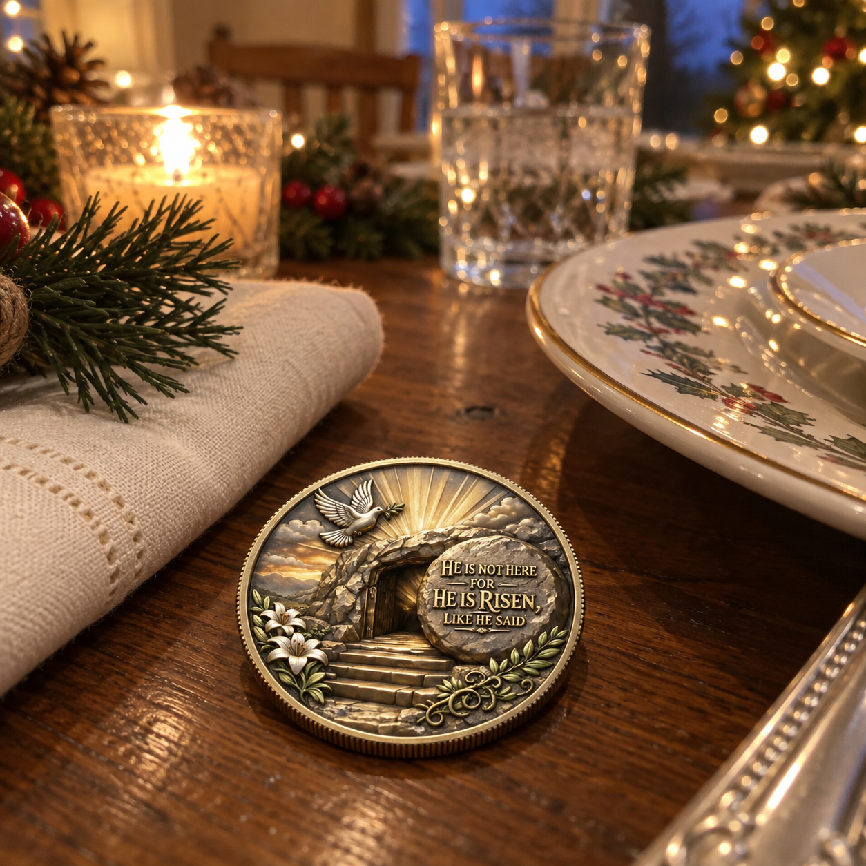 ✝️“No Greater Love” Resurrection Commemorative Coin