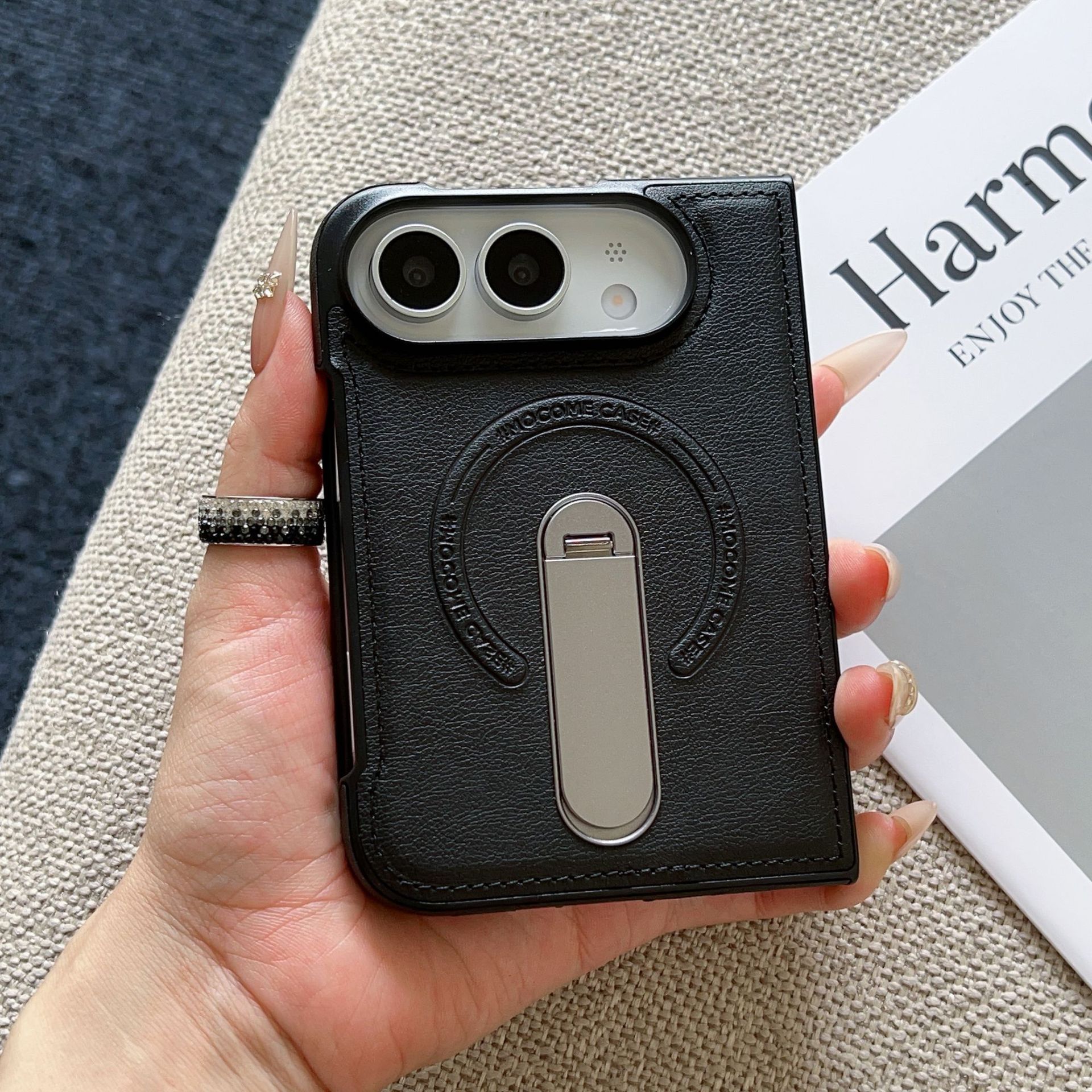 Foldable Screen Case for iPhone 18 Duo with Stand