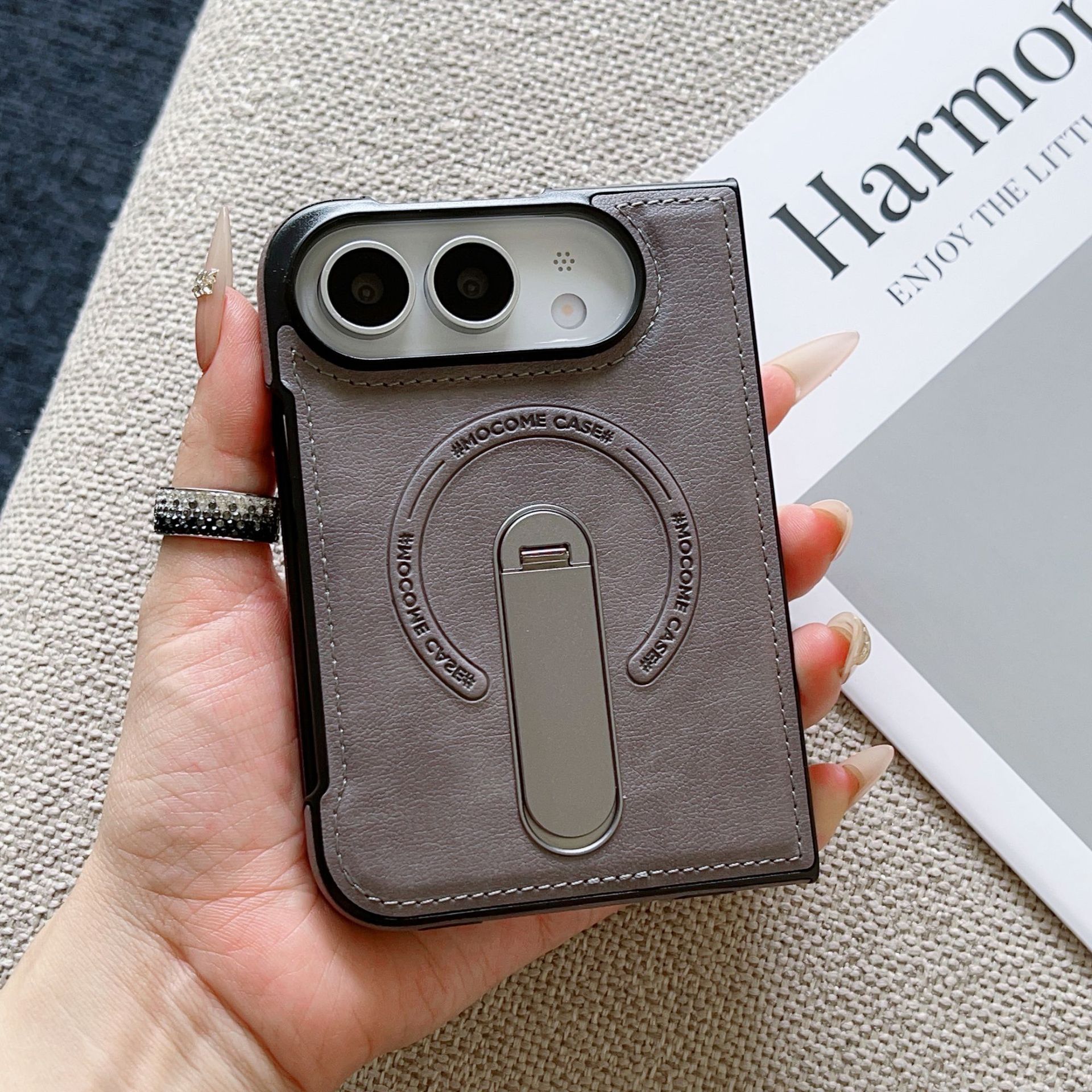 Foldable Screen Case for iPhone 18 Duo with Stand