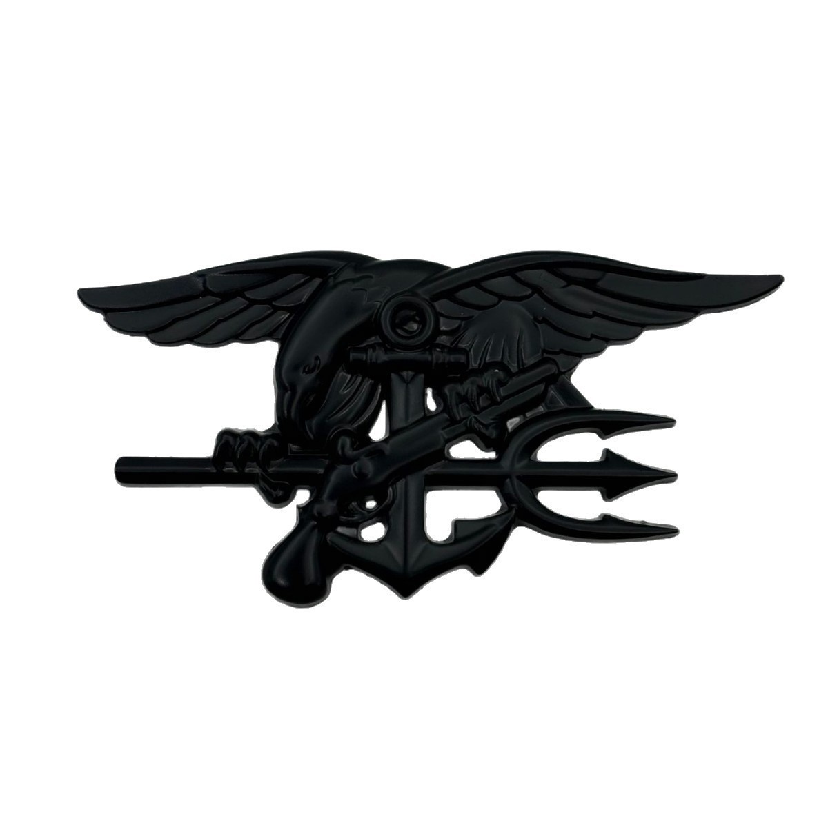 US Navy 250th Anniversary SEAL Trident Metal Car Emblem
