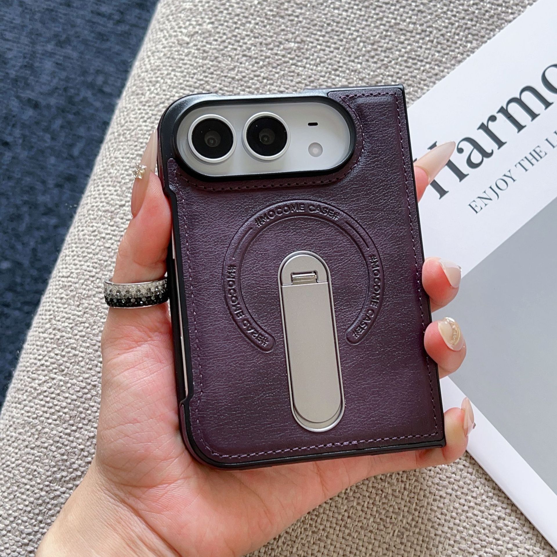 Foldable Screen Case for iPhone 18 Duo with Stand