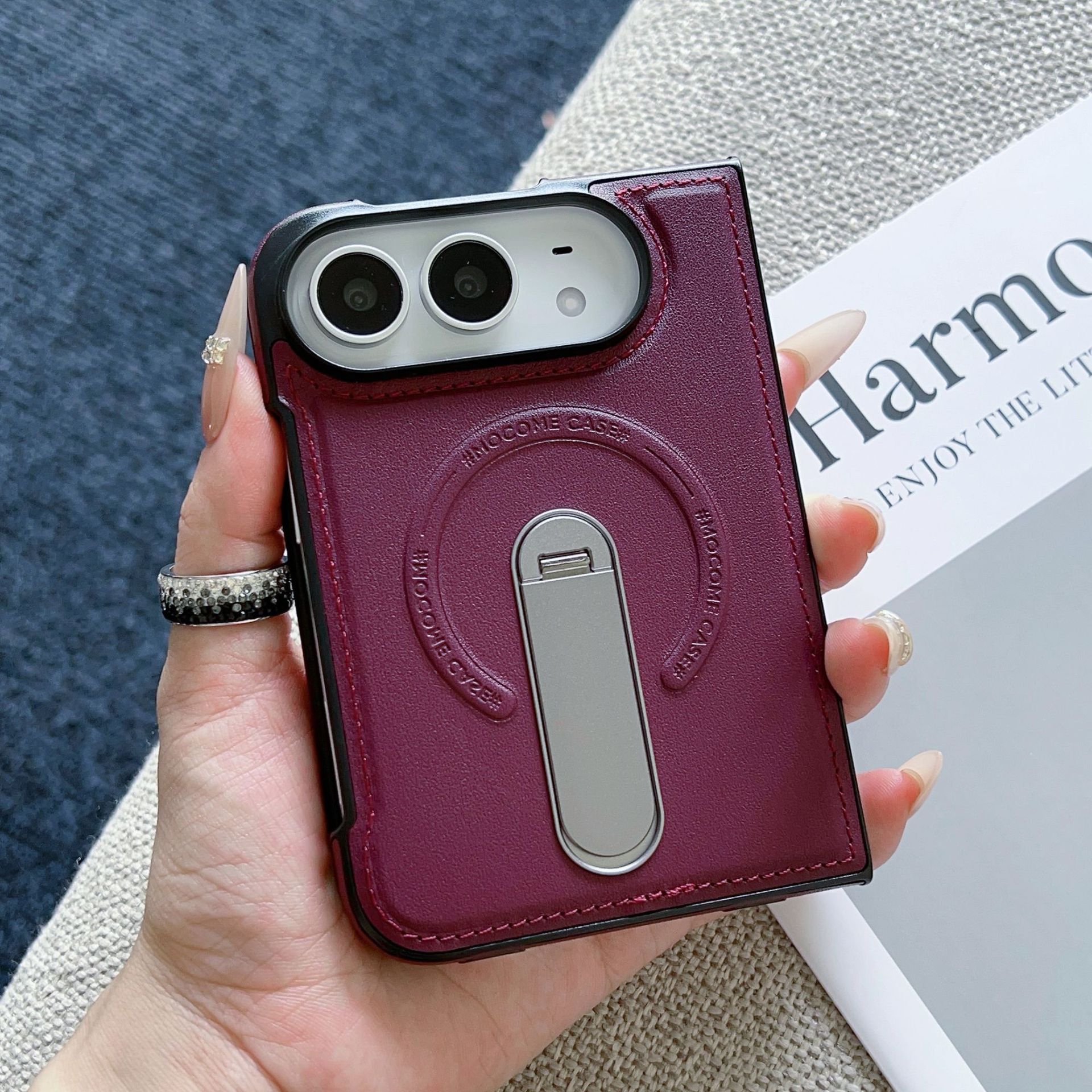 Foldable Screen Case for iPhone 18 Duo with Stand