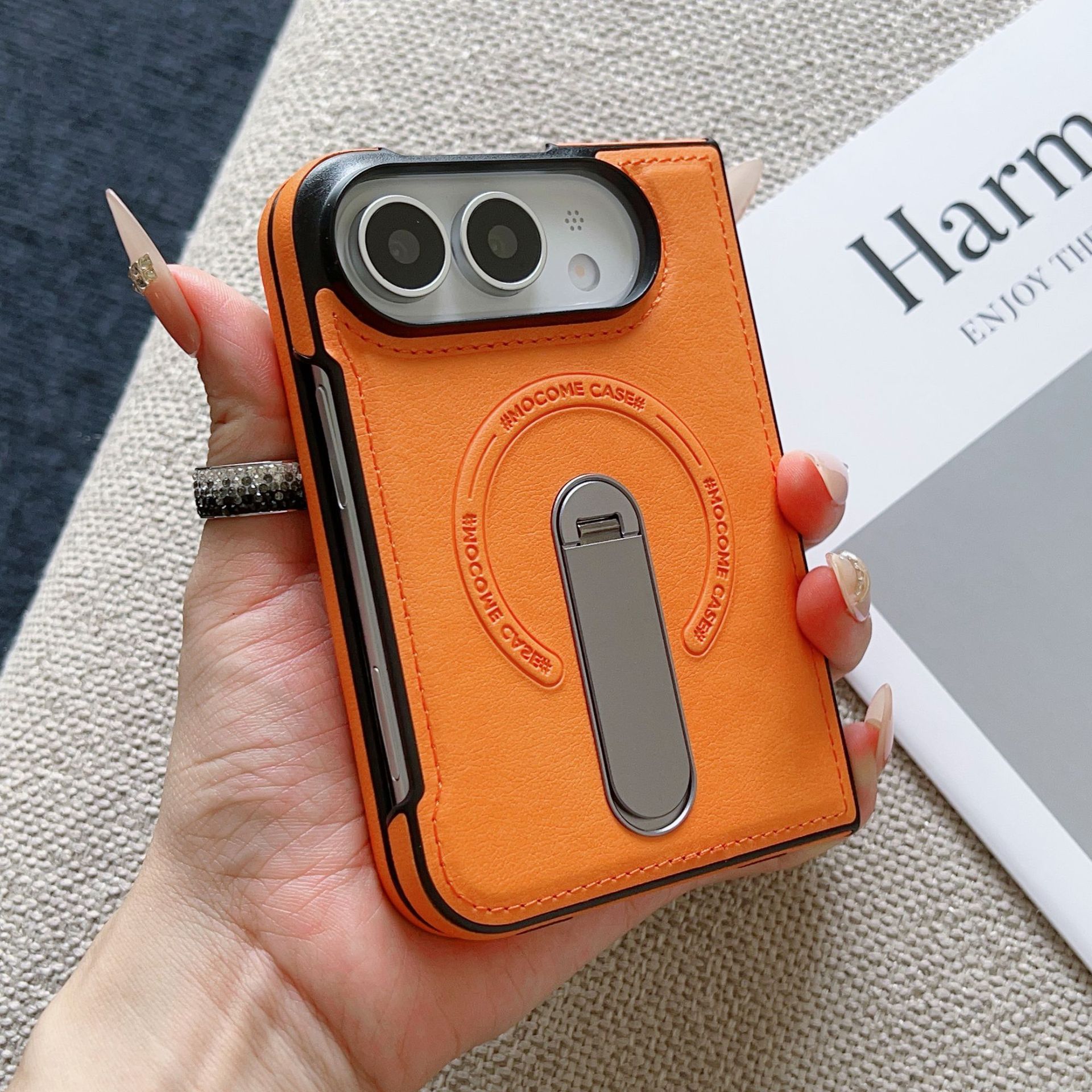 Foldable Screen Case for iPhone 18 Duo with Stand