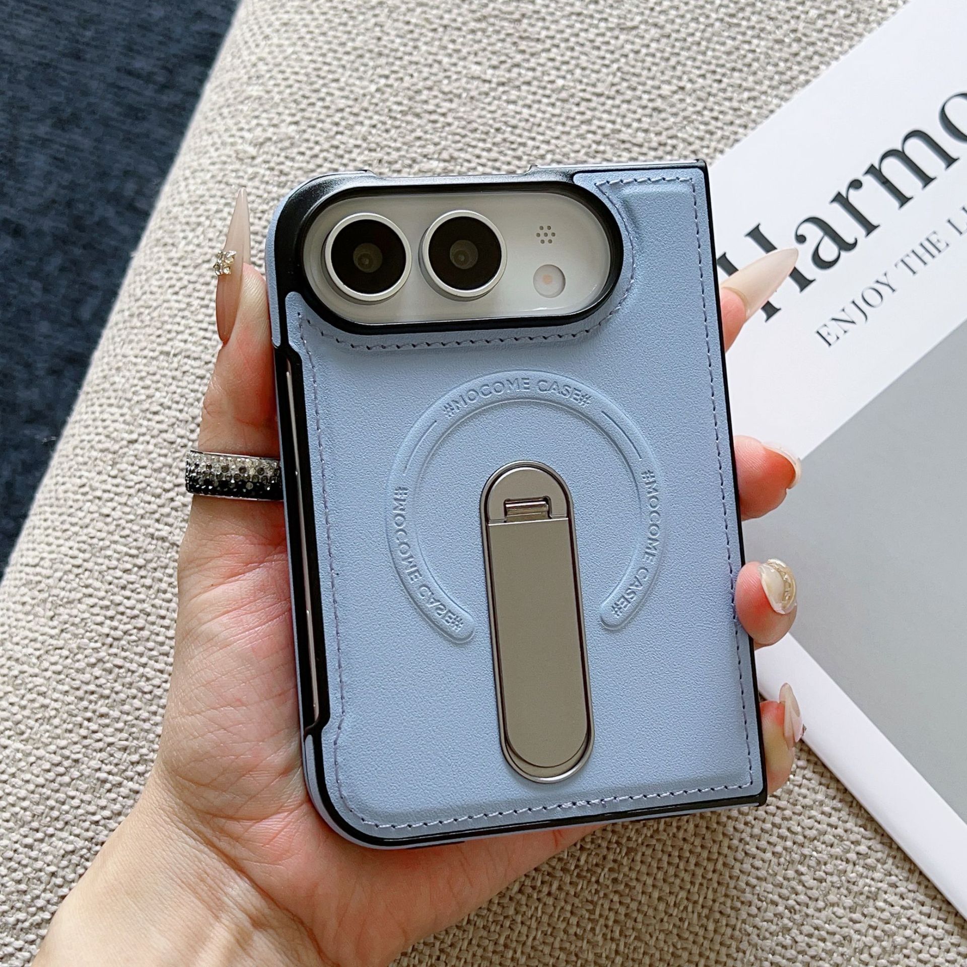 Foldable Screen Case for iPhone 18 Duo with Stand