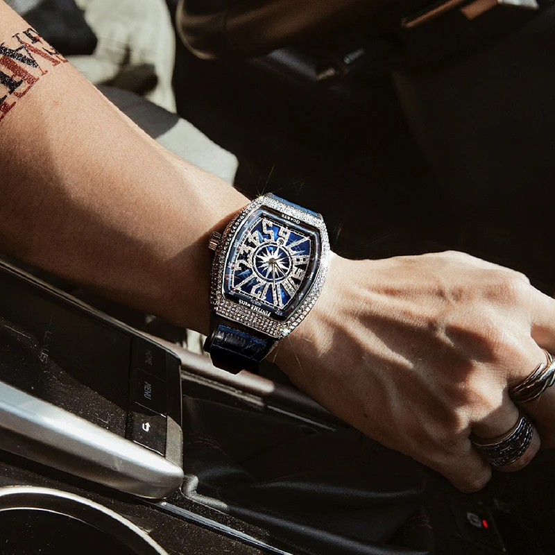 👍Father's Day 60% OFF - 💎Men's Luxury Iced Out Diamond Watch - ✈️BUY 2 GET FREE SHIPPING