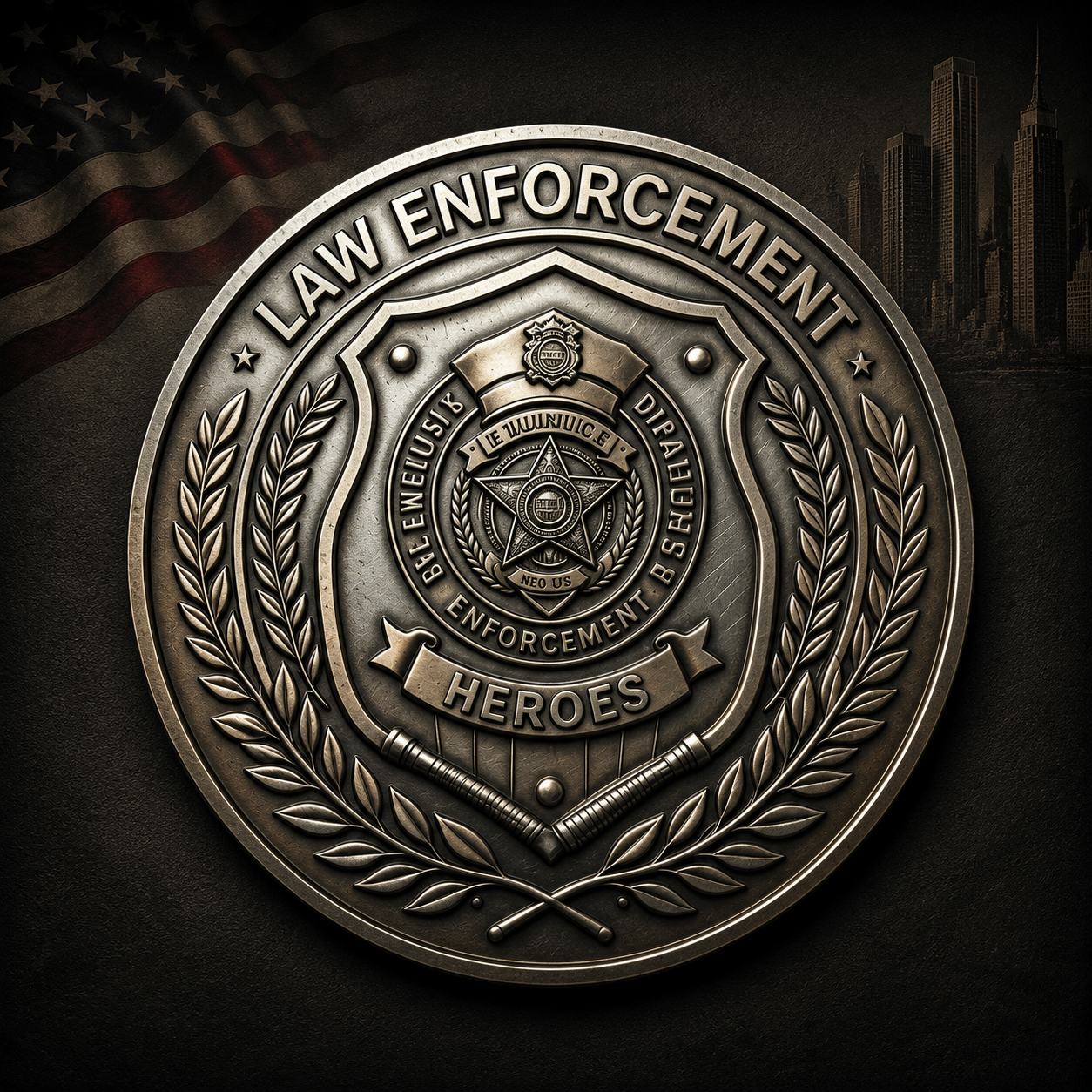 🔥Last Day 49% OFF  - Limited Edition 2026 Police Week Coin: Only 500 Made