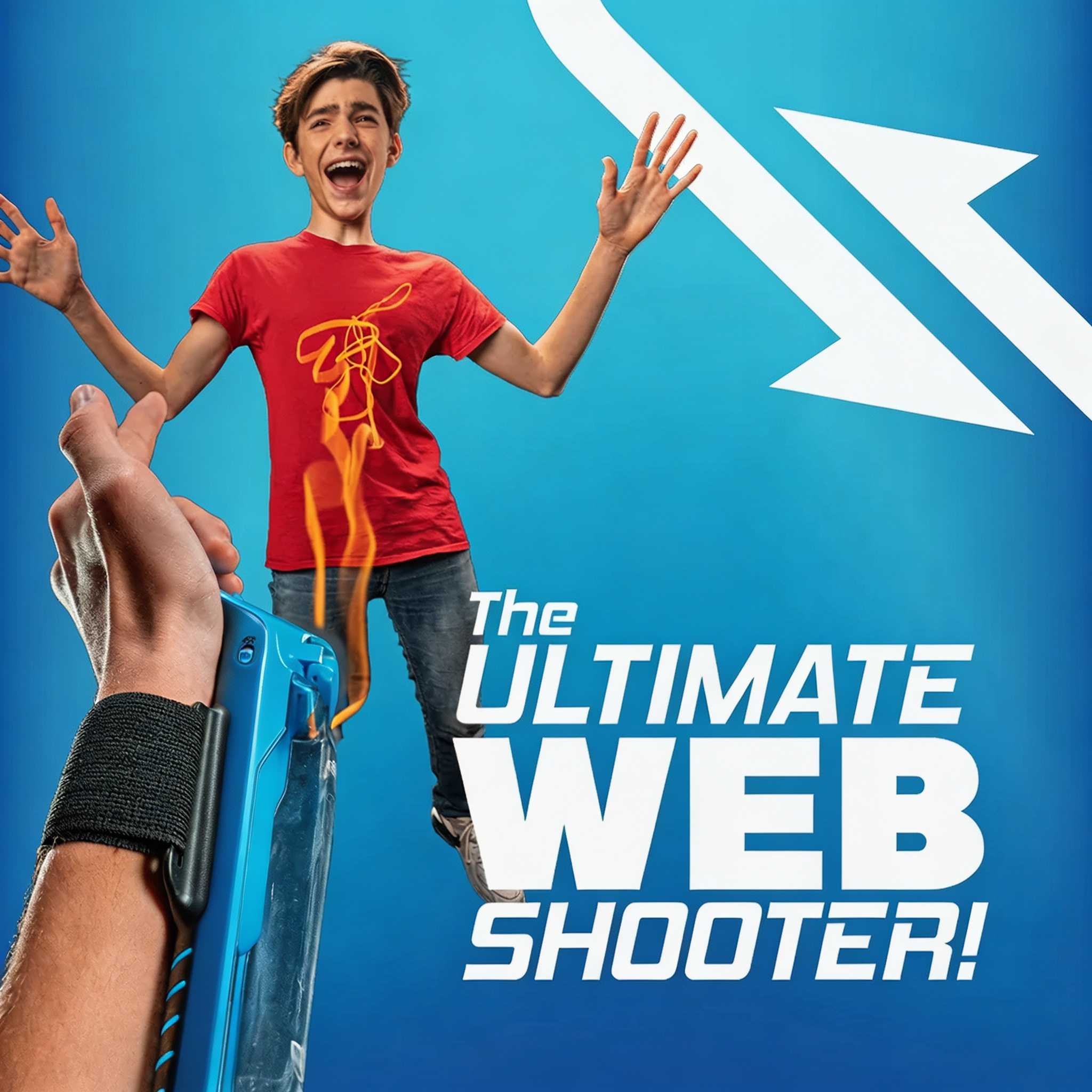 World's First String Launching Webshooter