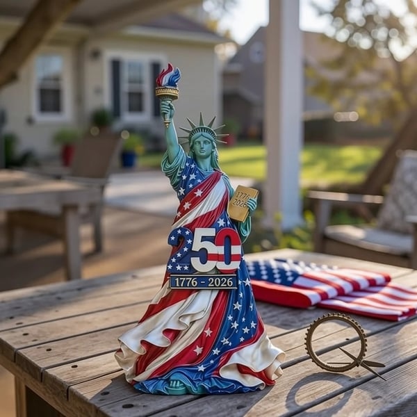 US 1776–2026 Liberty Statue🗽 Celebrate 250 Years of Freedom in Bold American Style 🔥