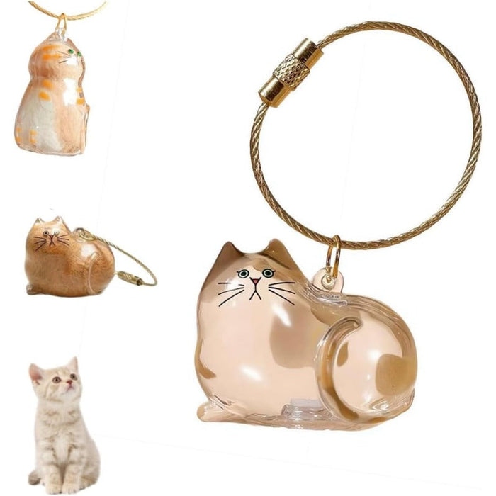 Pet Hair Keepsake Keychain