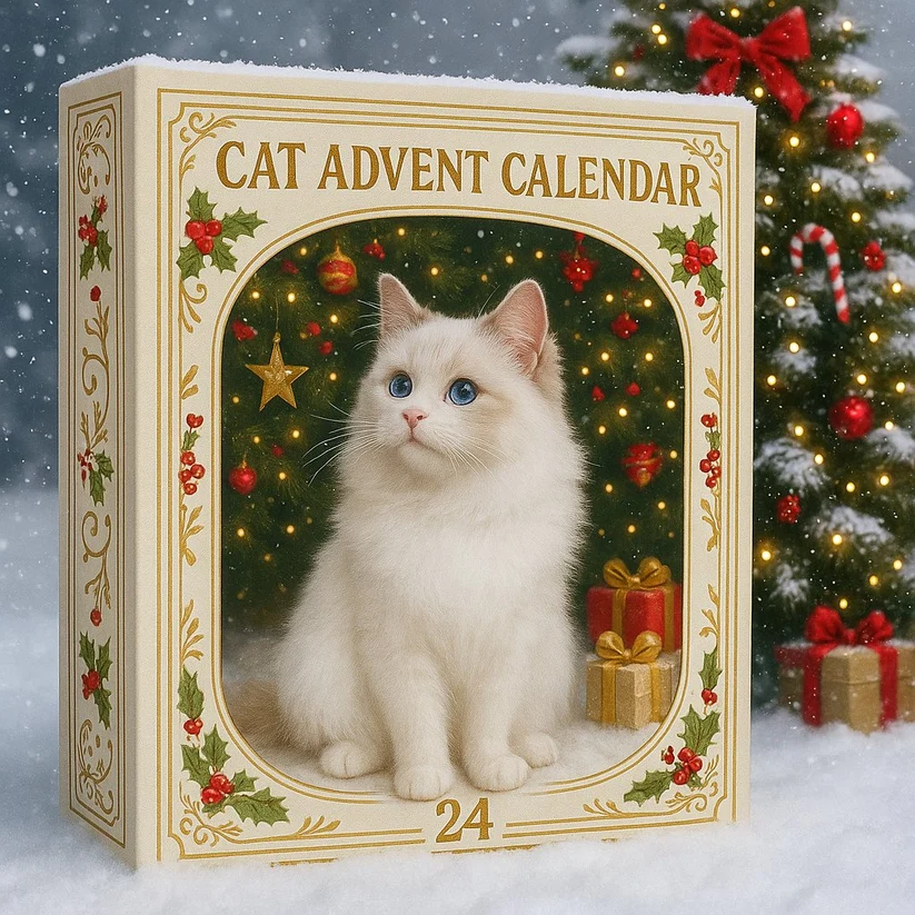 Advent Calendar 2026 Cat Advent Calendar Gift