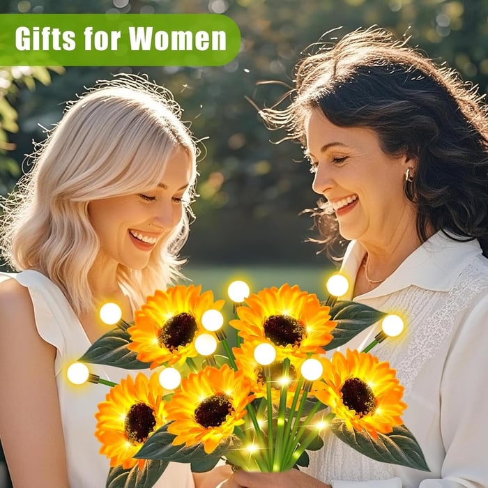 🌻Mother's Day Sale 49% OFF- 🌞Solar LED Sunflower Garden Lights-29.6inch/74cm