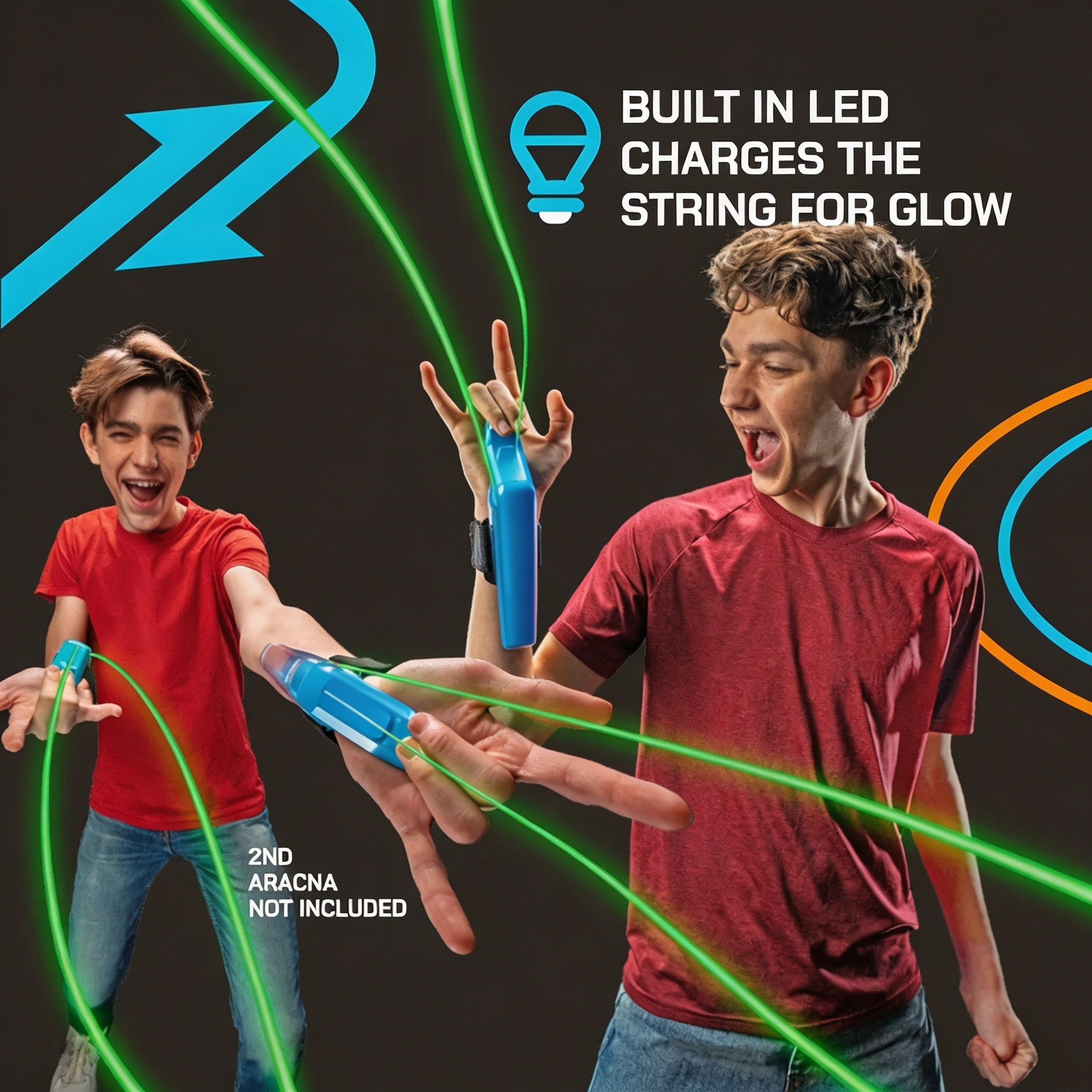 World's First String Launching Webshooter