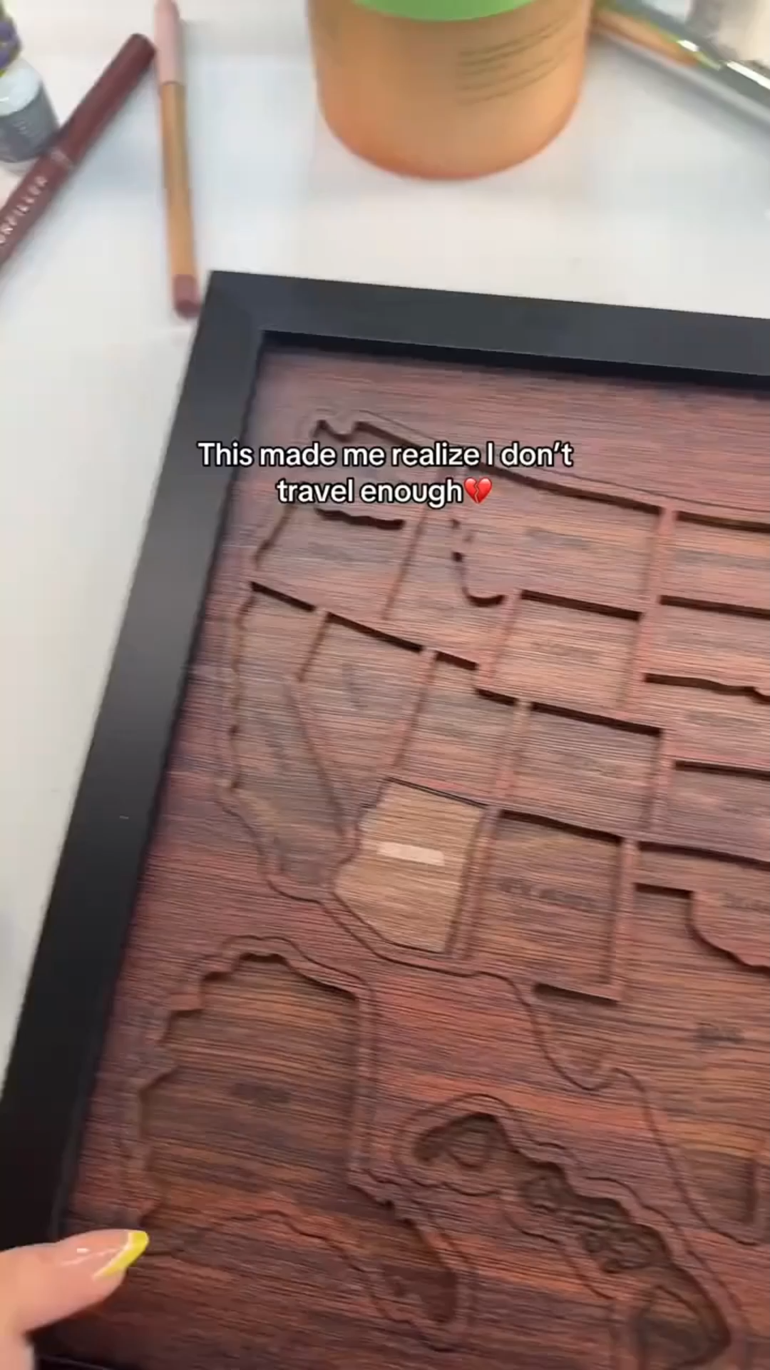USA Wooden Travel Map Puzzle for Adventure Lovers (2026)