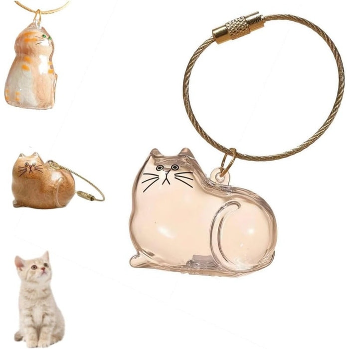 Pet Hair Keepsake Keychain