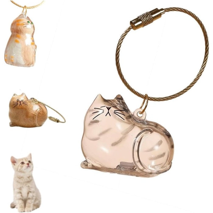 Pet Hair Keepsake Keychain