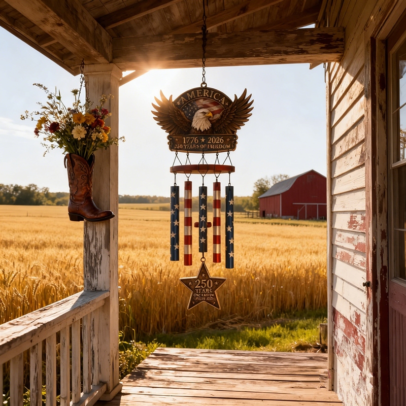 250 Years of Freedom™ Commemorate Wind Chime