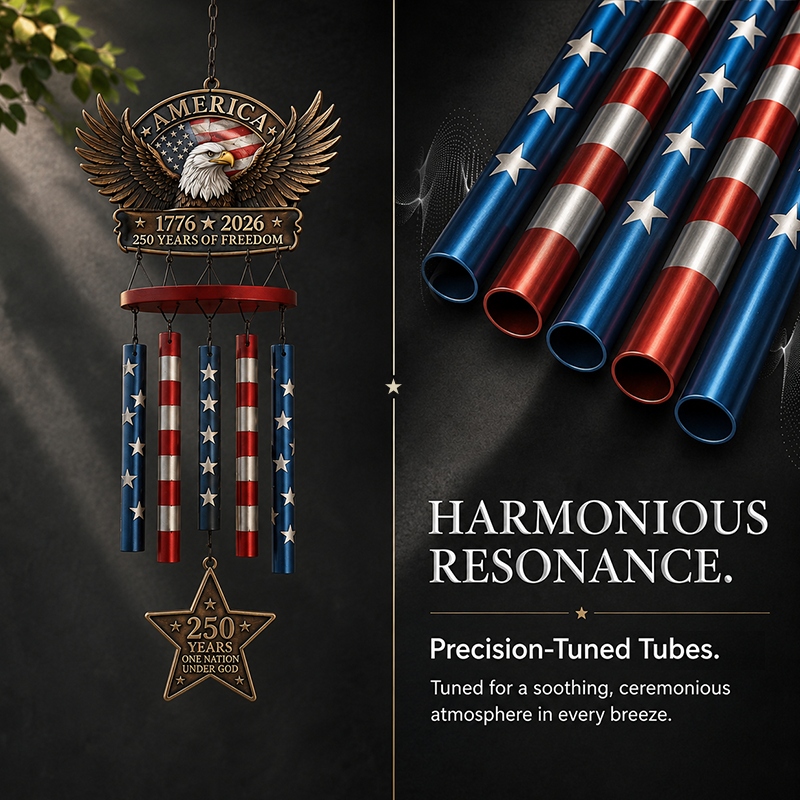 250 Years of Freedom™ Commemorate Wind Chime