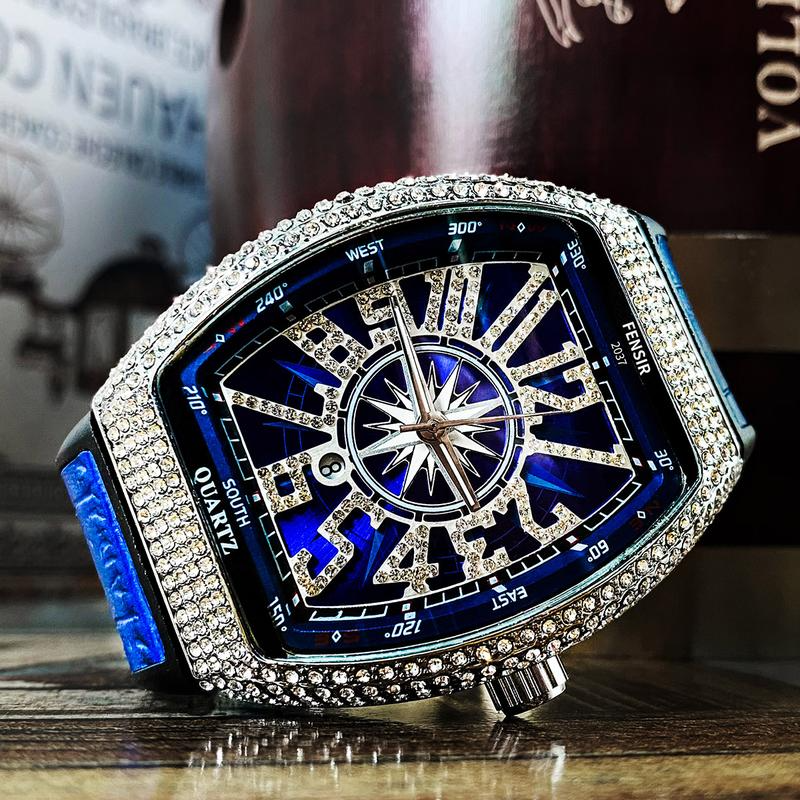 ⚡️Flash Sale 60% OFF - 💎Luxury Iced Out Diamond Watch