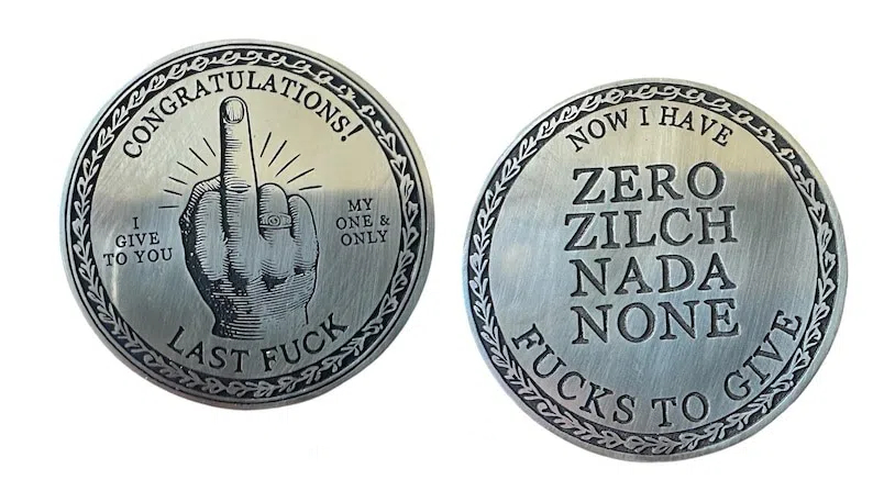 LAST DAY 50% OFF🔥"Last Fuck" Coin🎁BUY MORE FREE MORE