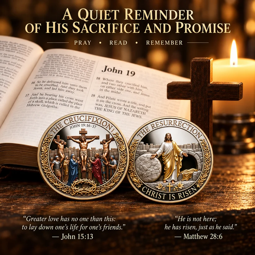 The Crucifixion of Jesus Christ Commemorative Coin