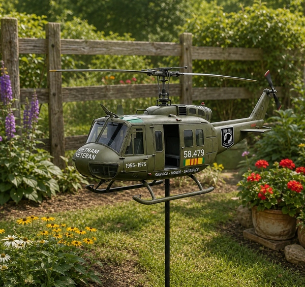 🏆Last Day Promo: 49% OFF 🎖️-Vietnam Veteran UH-1 Helicopter Wind Spinner