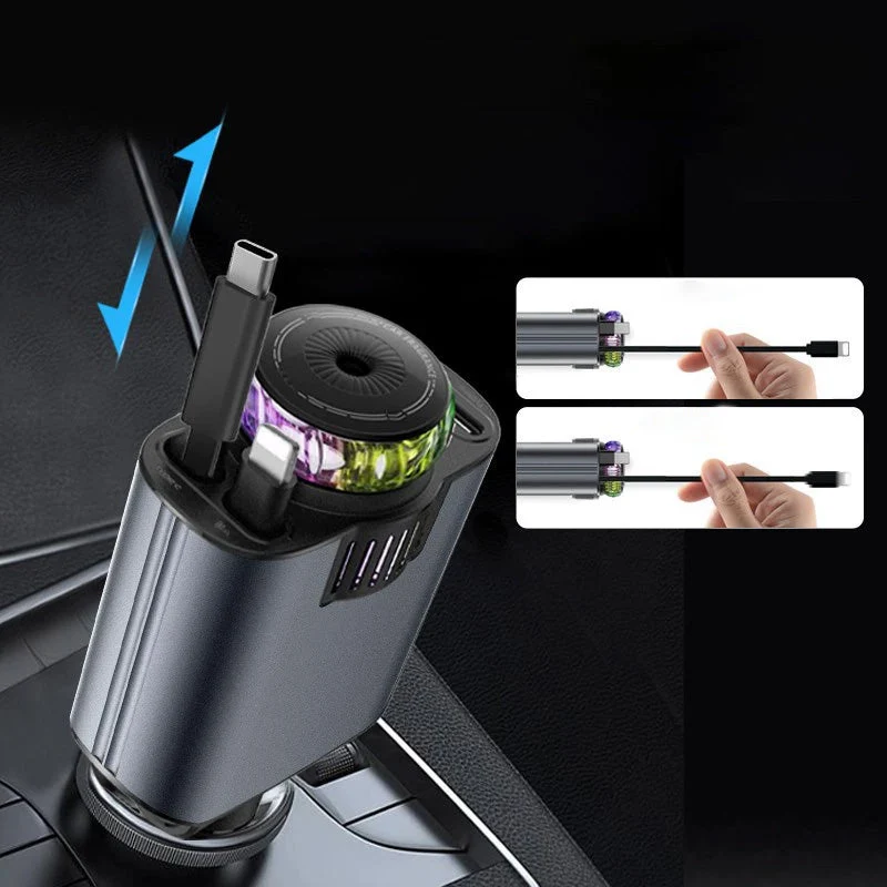 ⚡5-in-1 Charger & Aroma Diffuser & Starlight Ceiling