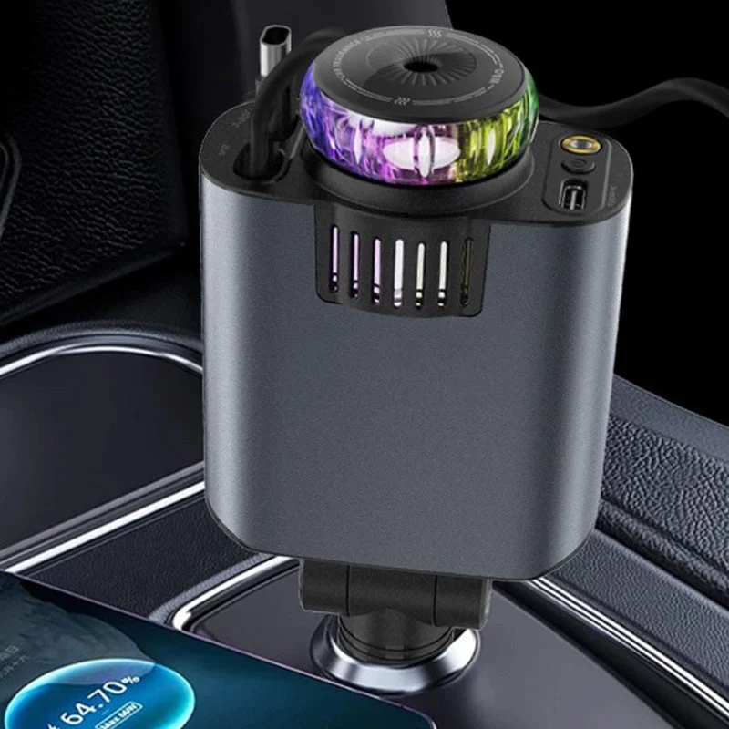 ⚡5-in-1 Charger & Aroma Diffuser & Starlight Ceiling