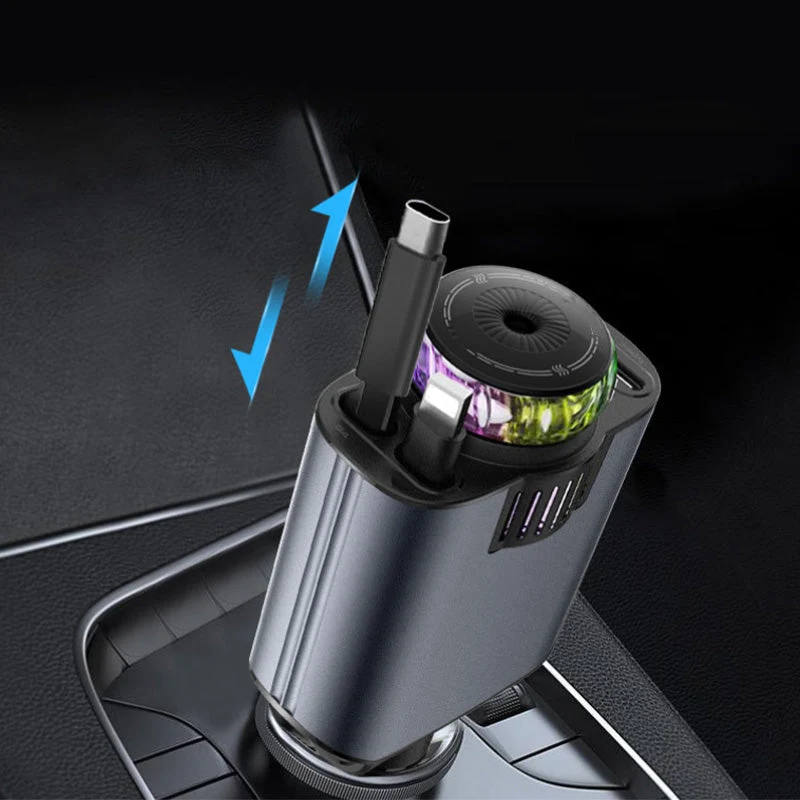 ⚡5-in-1 Charger & Aroma Diffuser & Starlight Ceiling