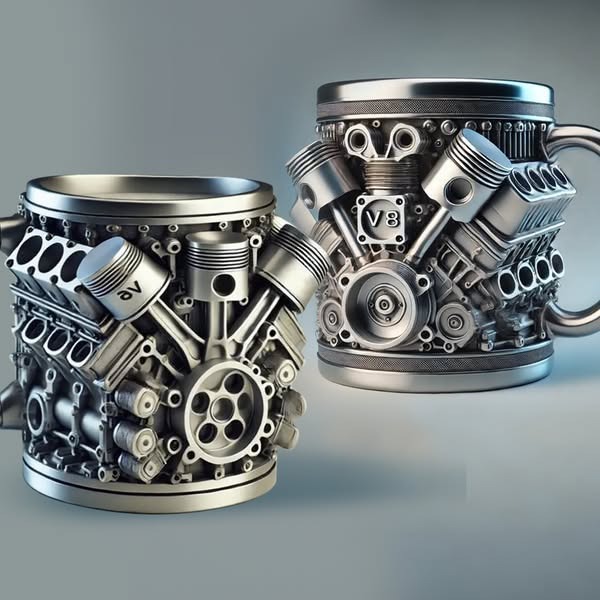 🔥Limited Edition-Last Day 50% OFF🎁V8 Engine Stainless Steel Mug🚚BUY 2 FREE SHIPPING