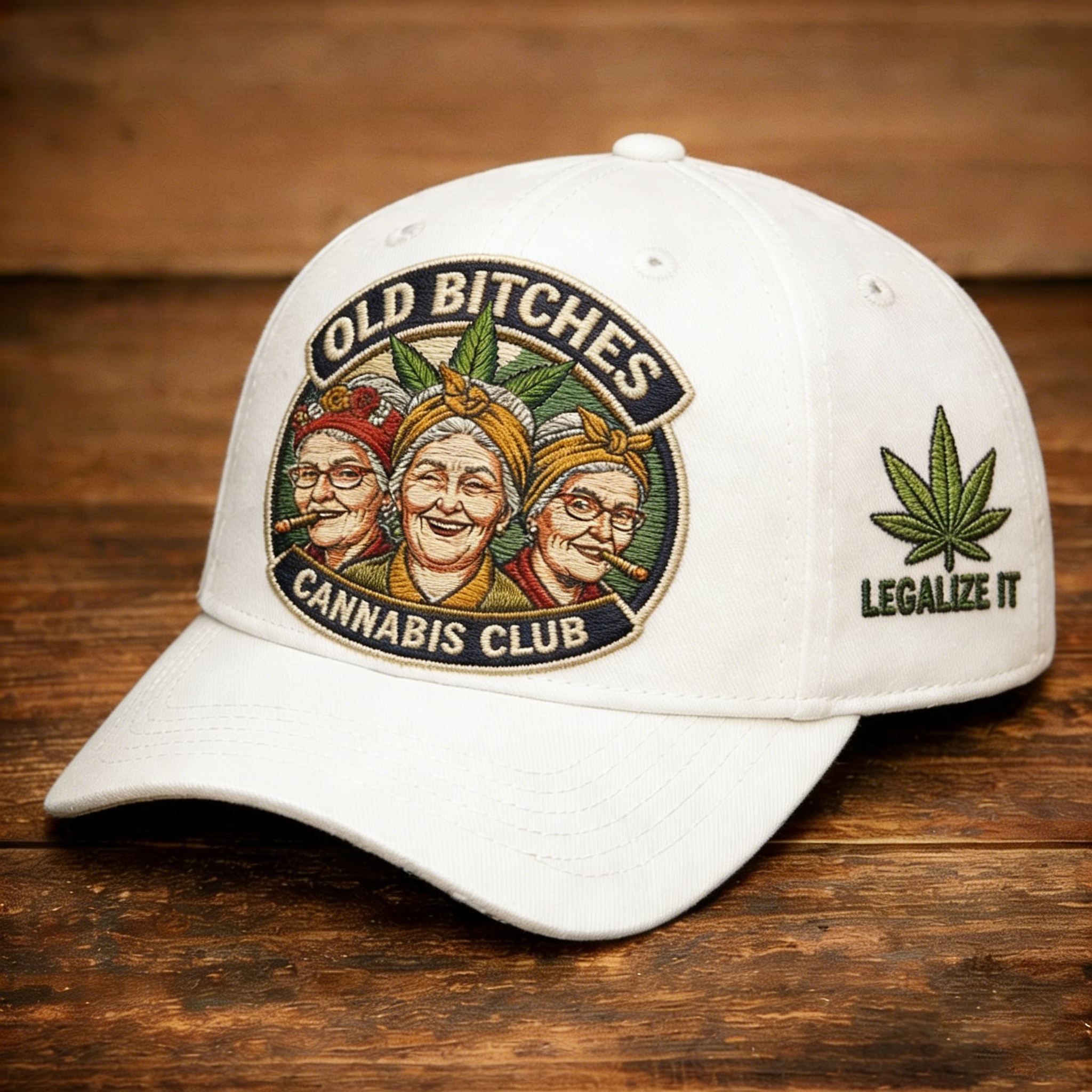 🏆Flash Sale 60% OFF - 🌿Old Bastards Cannabis Club Cap -BUY 2 FREE SHIPPING