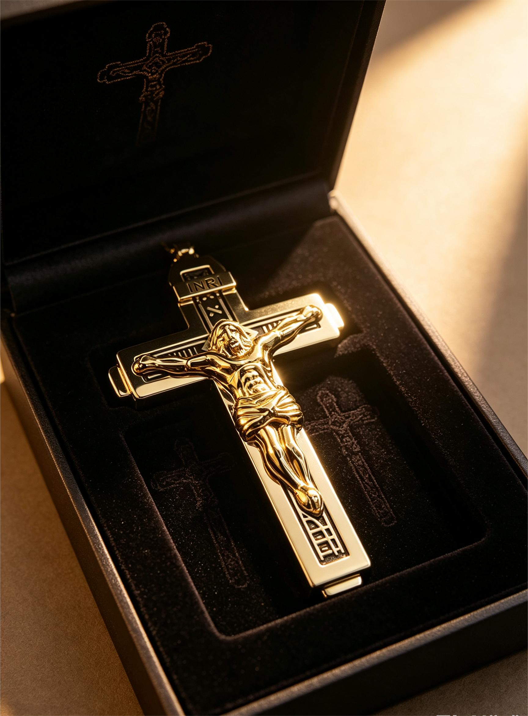 ✝️ Jesus Christ Gospel Cross – “Lord, Have Mercy on the World”