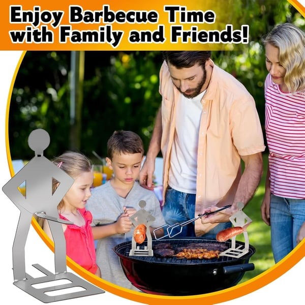 🔥Summer Hot Sale 49% OFF❤️‍🔥2Pack Funny BBQ Sausage Holder🎁Buy 2 Set Free Shipping