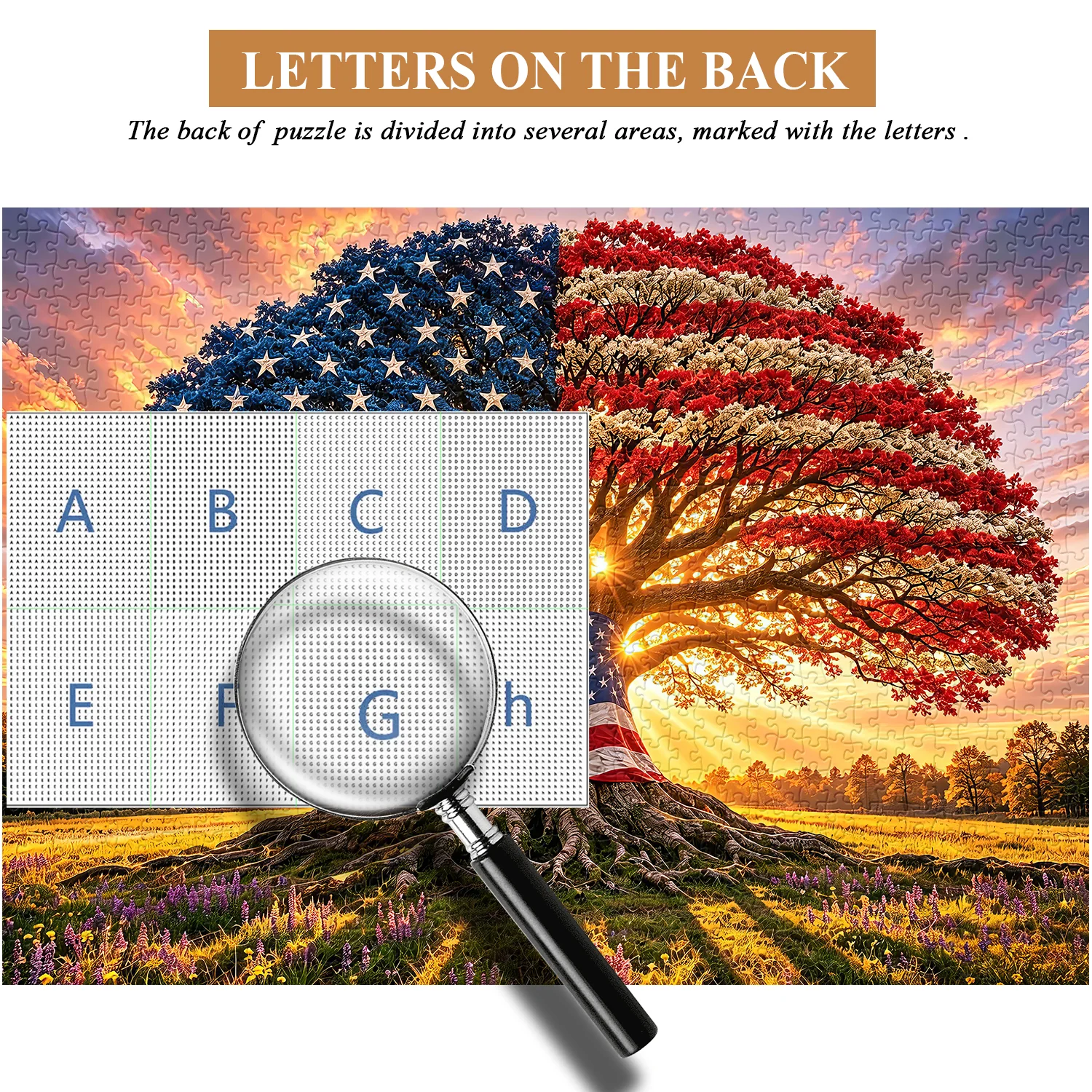 Liberty Root Oak Jigsaw Puzzle 1000 Piece
