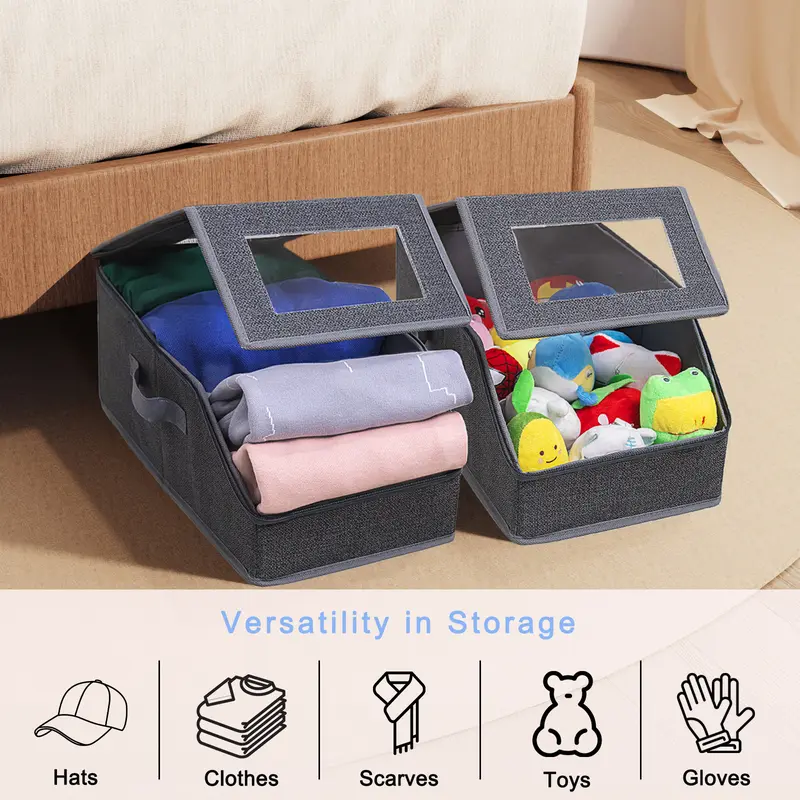 Stackable Hat Storage for Baseball Caps, PCS Hat Storage Boxes for Closet, Holds up to 30 Caps with Cardboard, Hat Organizer for Women & Men Meaningful gifts for Christmas mothersdaygift