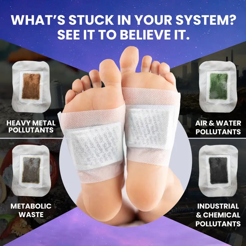 Sole Serenity Zeolite and Ashwagandha Good Night Sleep Detox Foot Pads
